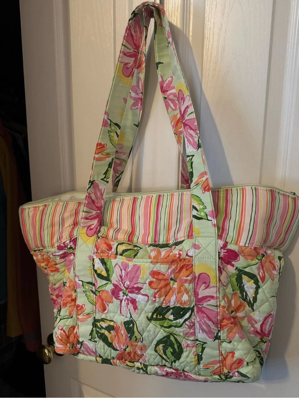 N/A quilted floral